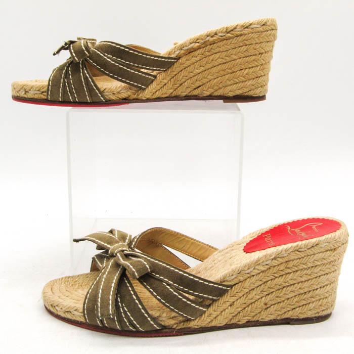 Christian Louboutin クリスチャンルブタン サンダル 本革 Christian Louboutin クリスチャンルブタン サンダル 本革