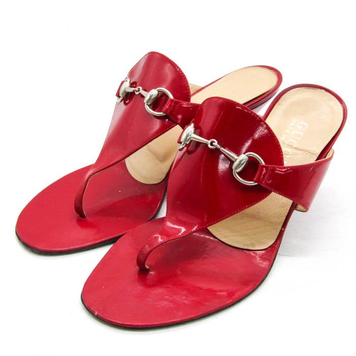 Gucci トングサンダル ブラック レッド GUCCI グッチ 429362 H91A0 サンダル メンズ シューズ トング