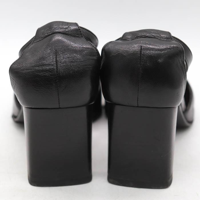 GUCCI グッチ パンプス ビブラムソール ヒール レザー ブラック GUCCI（グッチ） パンプス ビブラムソール ブランド シューズ 靴