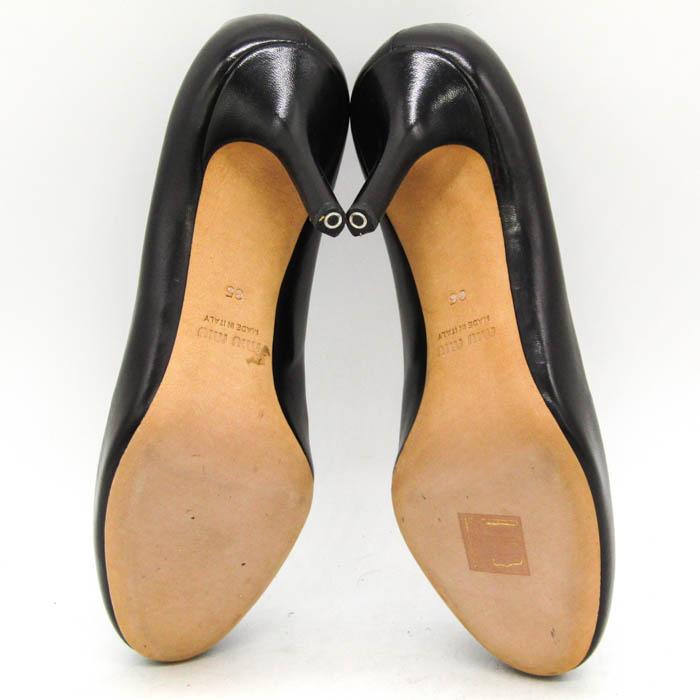 miu miu（ミュウミュウ） パンプス ハイヒール ブランド シューズ 靴