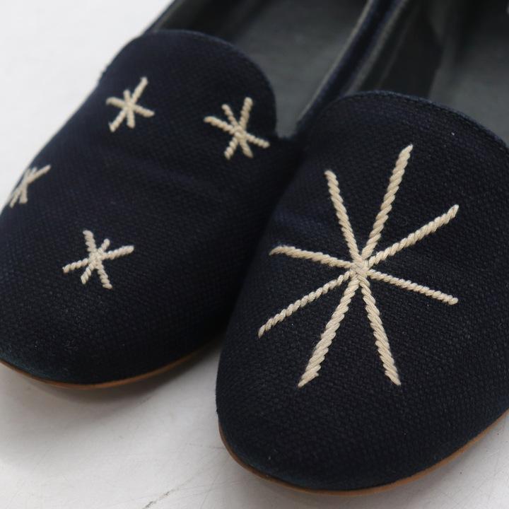 CAMPER（シューズ） カンペール スリッポン 刺繍 フラット