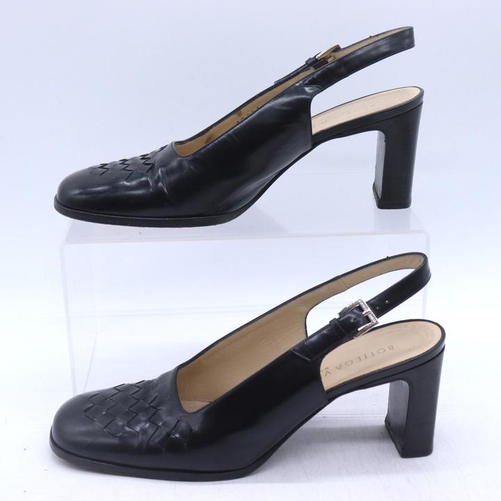 パンプスBOTTEGA VENETA 36サイズ ボッテガヴェネタ パンプス レザー ストラップ シューズ