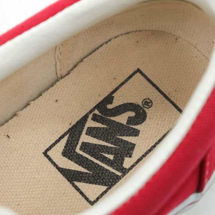 バンズ スニーカー エラ ERA 465019-0022 キャンバス ローカット シューズ 靴 赤 レディース 23cmサイズ レッド VANS｜kbnet2019v2｜03