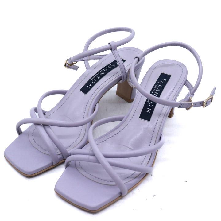【極美品】23.５cmダイアナ　DIANA　TALANTON ストラップサンダル タラントンバイダイアナ サンダル ストラップ ブランド 靴 日本製