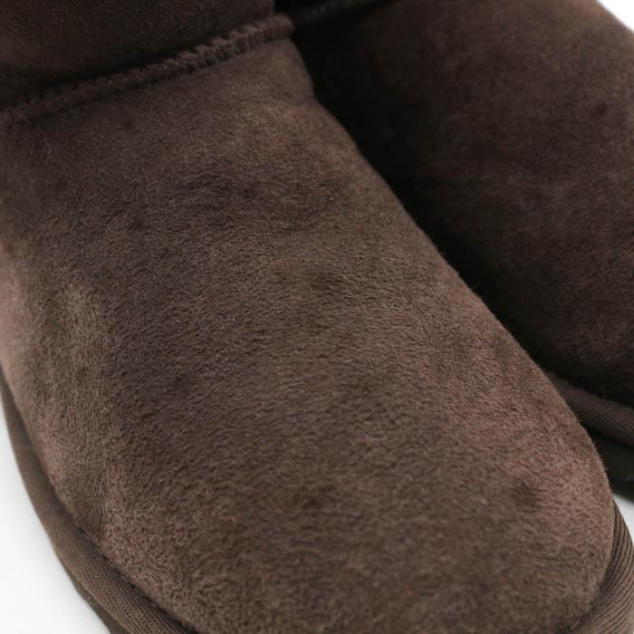 美品☆UGG ベイリーボタン　ブラウン25センチ UGG Australia（アグオーストラリア） 【並行輸入品】アグ UGG ミニ
