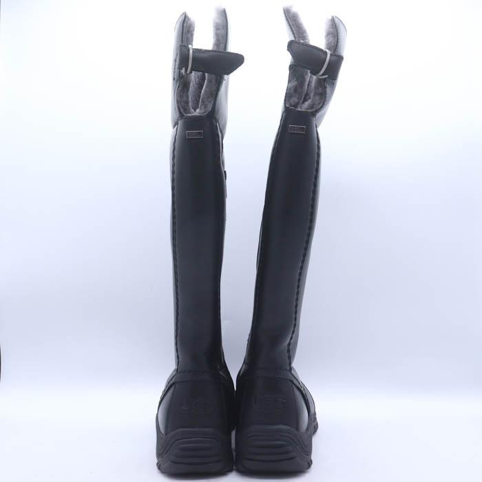 アグ MIKO ロングブーツ 防水 レザー ボア ビブラムソール 防寒