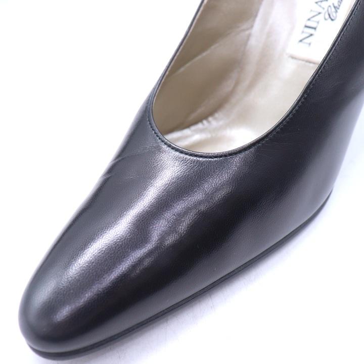 ニナリッチ パンプス ハイヒール シューズ ブランド 靴 日本製 黒