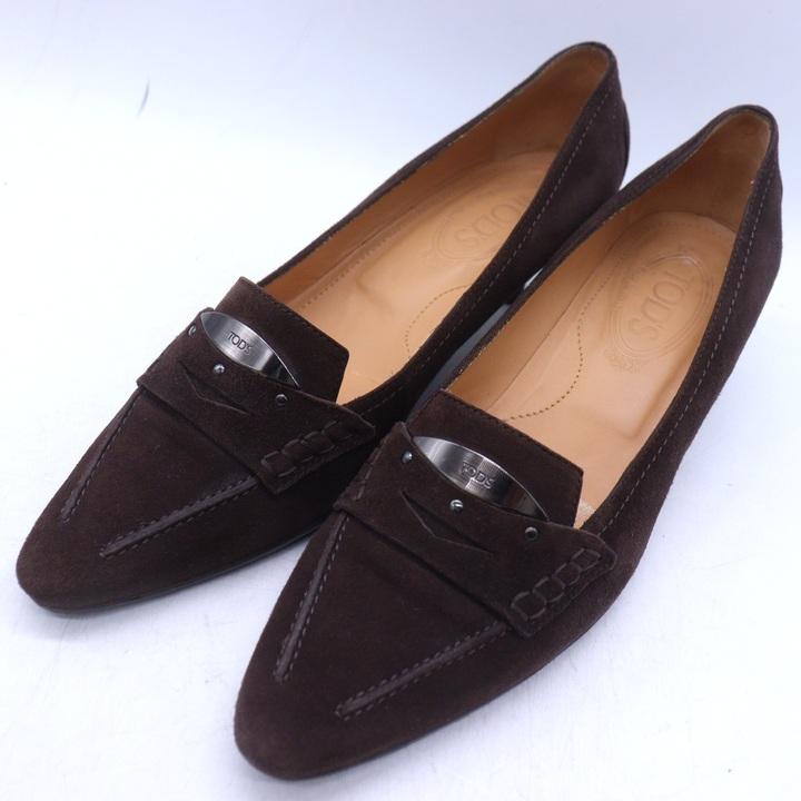 TOD'S ローファー パンプス 38 最終です。値下げ トッズ ローファーパンプス シューズ ブランド 靴 イタリア製