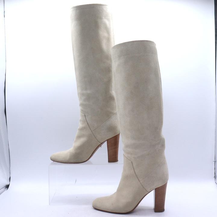 【美品】セルジオロッシ ロングブーツ Sergio rossi（セルジオロッシ） ロングブーツ 本革 レザー ブランド