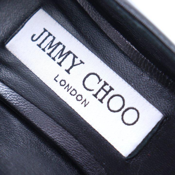 ジミーチュウ パンプス ピンヒール シューズ ブランド 靴 イタリア製 黒 レディース 37サイズ ブラック JIMMY CHOO_2