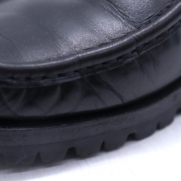 フェラガモ ブーツ ガンチーニ シューズ ブランド 靴 イタリア製 黒