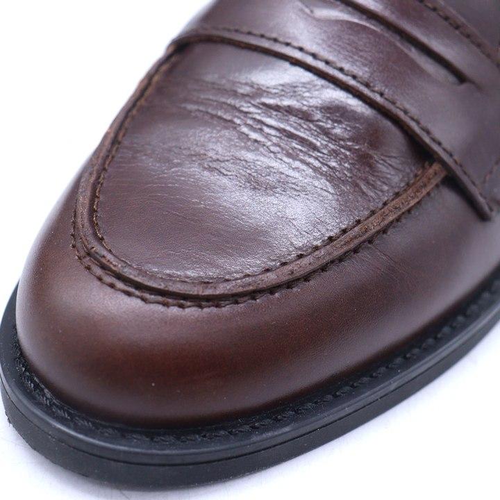 エネス ローファー スリッポン 本革 レザー ブランド シューズ 靴