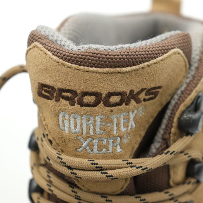 ブルックス トレッキングブーツ ゴアテックス XCR KW72344 4E 幅広 ブランド シューズ 靴 レディース 23cmサイズ ベージュ BROOKS｜kbnet2019v2｜03