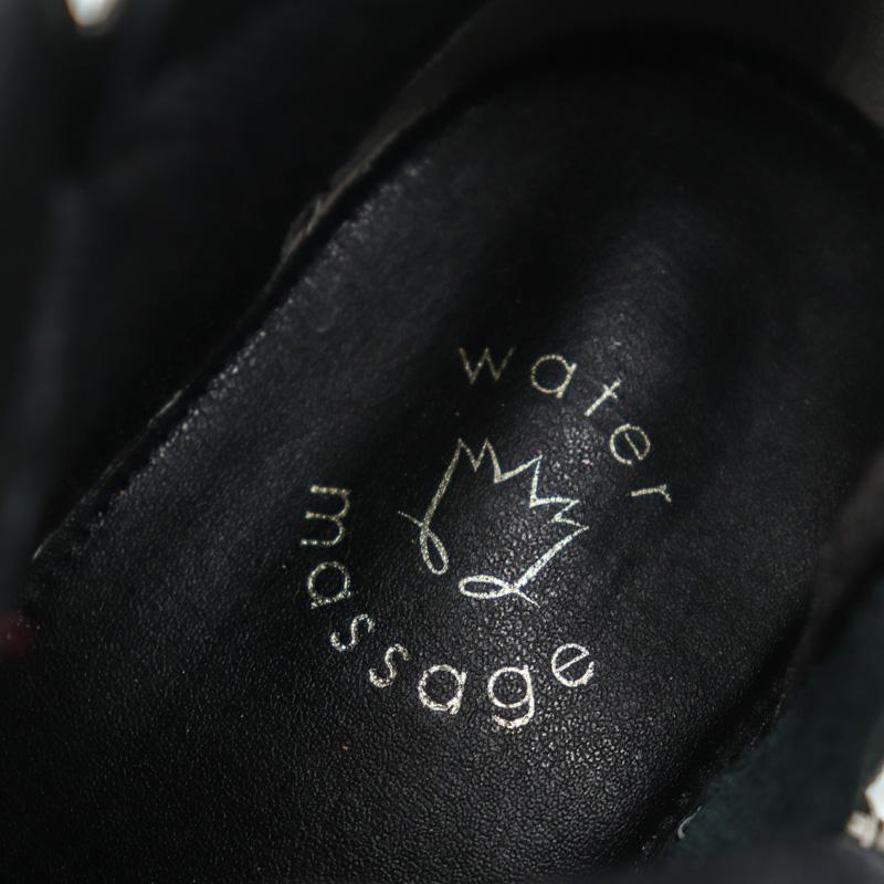 卑弥呼 ショートブーツ 靴 シューズ water message 黒 レディース 22cmサイズ ブラック HIMIKO｜kbnet2019v2｜03