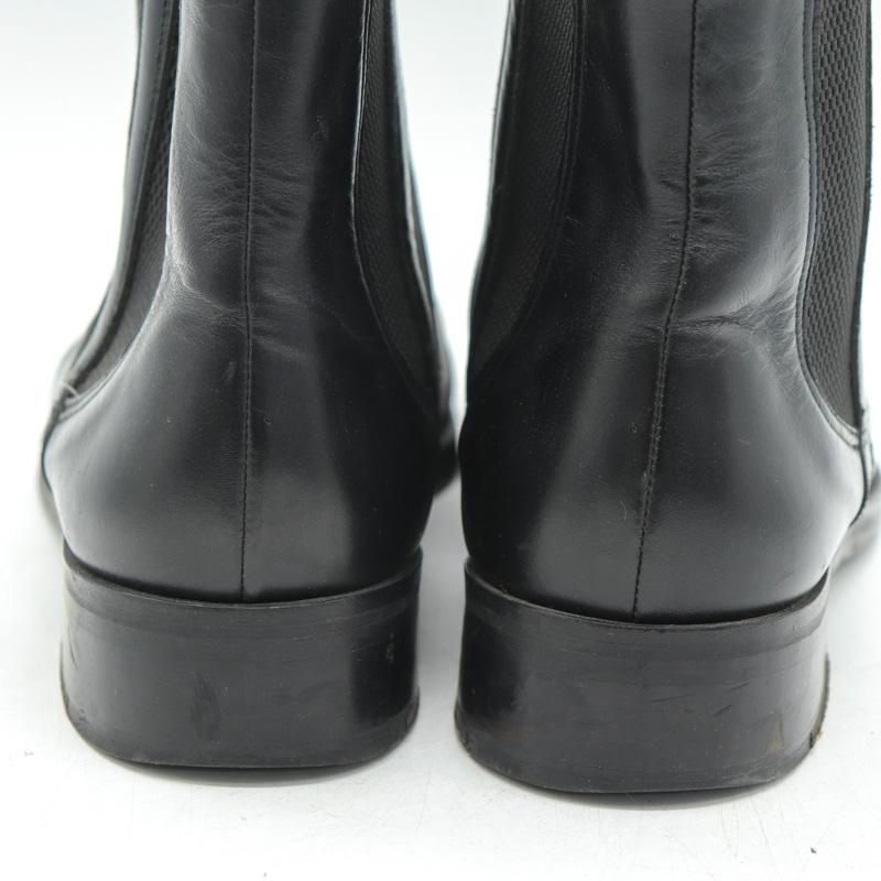 バーバリーブラックレーベル ブーツ ブランド 靴 シューズ 黒 メンズ 26cmサイズ ブラック BURBERRY BLACK LABEL｜kbnet2019v2｜05