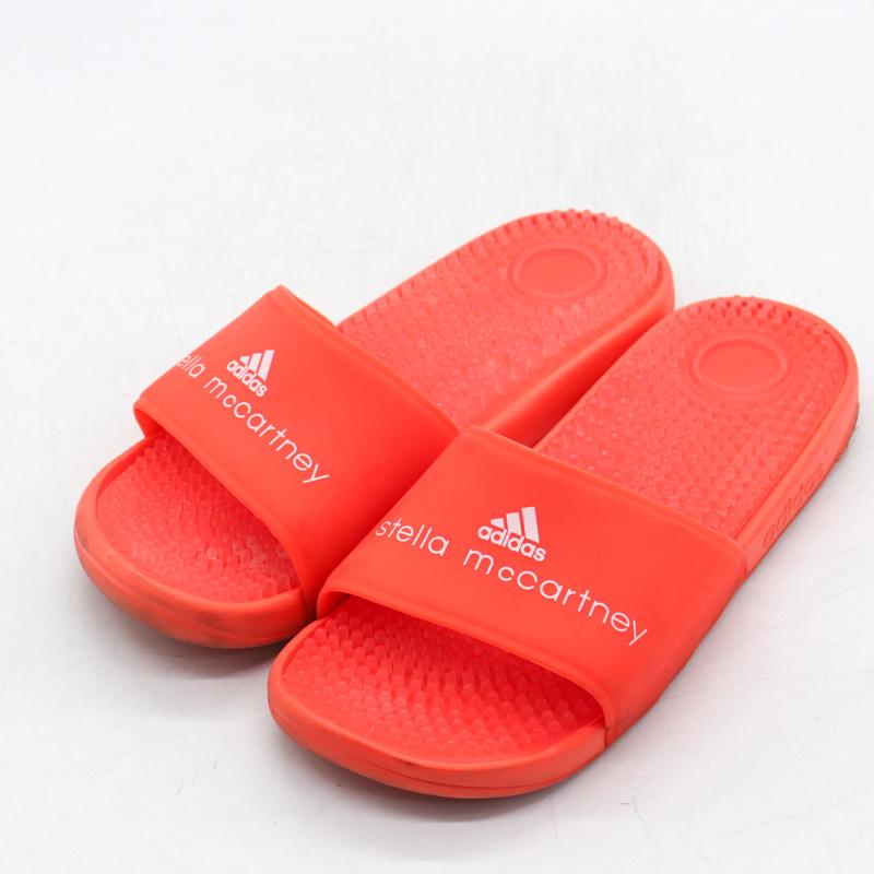 アディダス スポーツサンダル スリッパ ステラ・マッカートニー コラボ 靴 シューズ レディース 5Wサイズ オレンジ adidas 通販