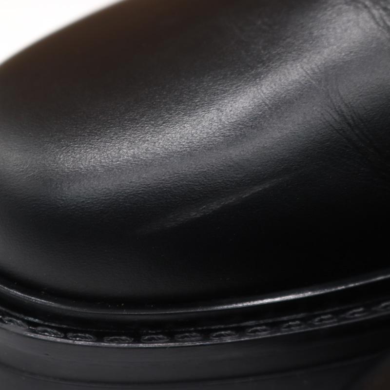 コルソローマ ノーヴェ ショートブーツ 未使用 イタリア製 シューズ 靴 黒 レディース 37サイズ ブラック CORSO ROMA 9｜kbnet2019v2｜02