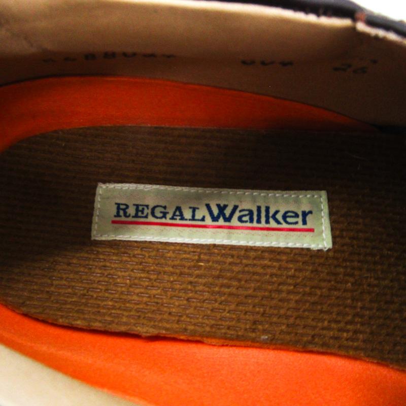 リーガルウォーカー デッキシューズ Uチップ 本革 レザー ヴィブラム 604 ブランド 紳士靴 メンズ 26サイズ ブラウン REGAL Walker｜kbnet2019v2｜03