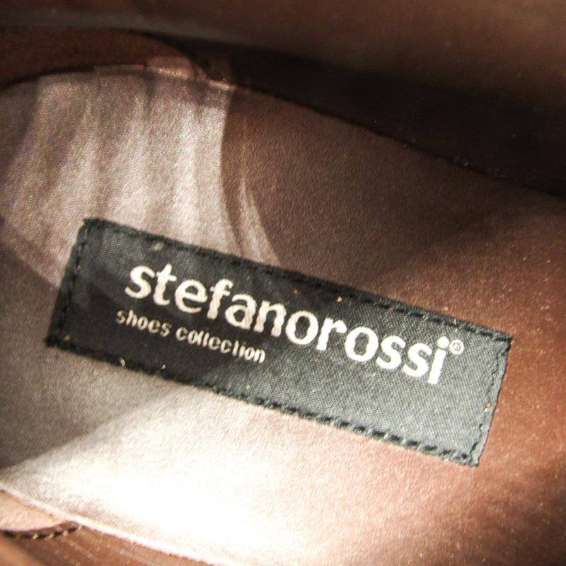 ステファノロッシ チャッカ―ブーツ 本革 レザー ブランド 靴 シューズ メンズ 40サイズ ブラウン STEFANO ROSSI｜kbnet2019v2｜03
