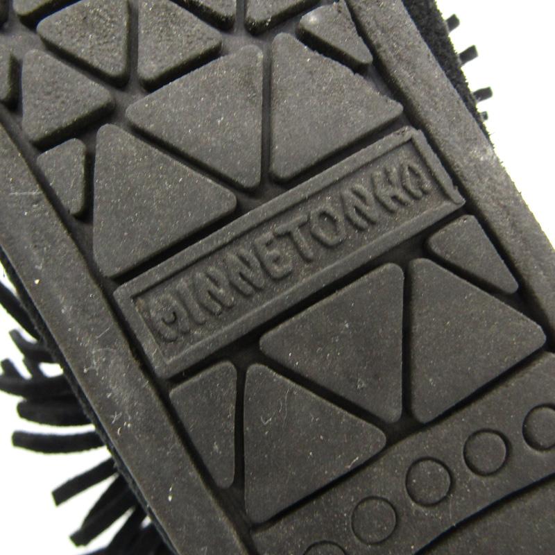 ミネトンカ ショートブーツ ハイトップバッグジップ 299 ブランド 靴 シューズ 黒 レディース 7サイズ ブラック Minnetonka｜kbnet2019v2｜03