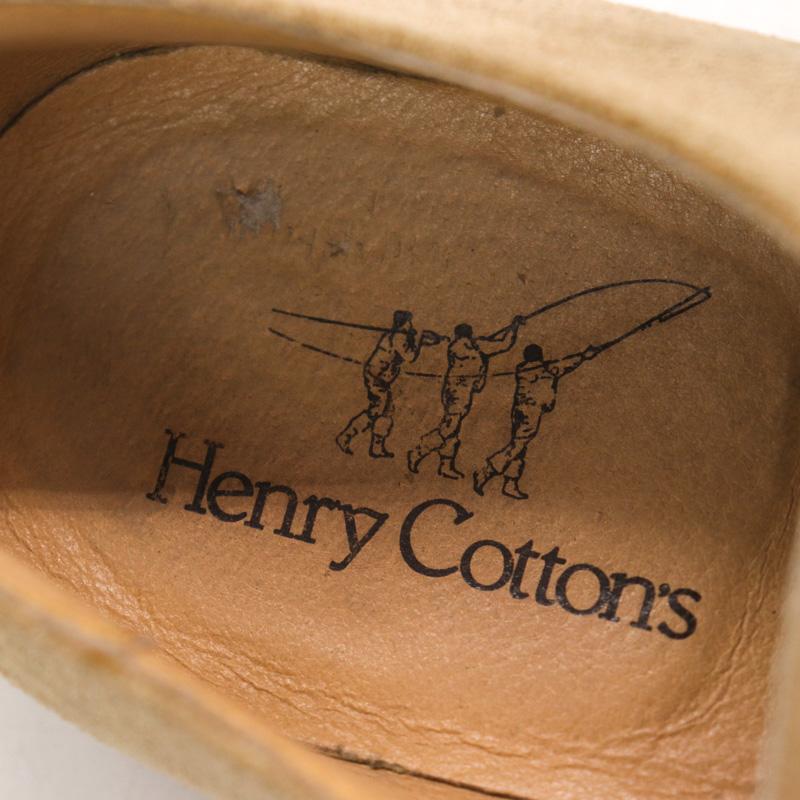 ヘンリーコットンズ ドレスシューズ スウェード ブランド 紳士靴 メンズ 26サイズ ベージュ Henry Cottons｜kbnet2019v2｜03