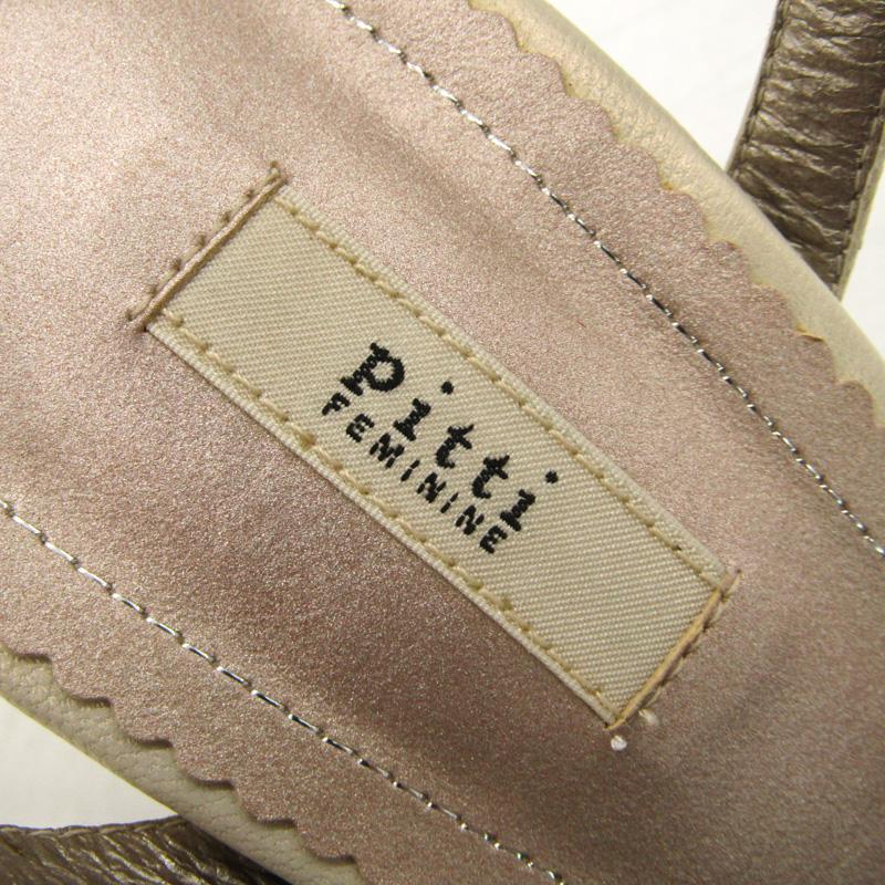 ピッティ フェミニン パンプス スクエアトゥ ブランド シューズ 靴 日本製 白 レディース 23サイズ オフホワイト Pitti FEMINE｜kbnet2019v2｜03