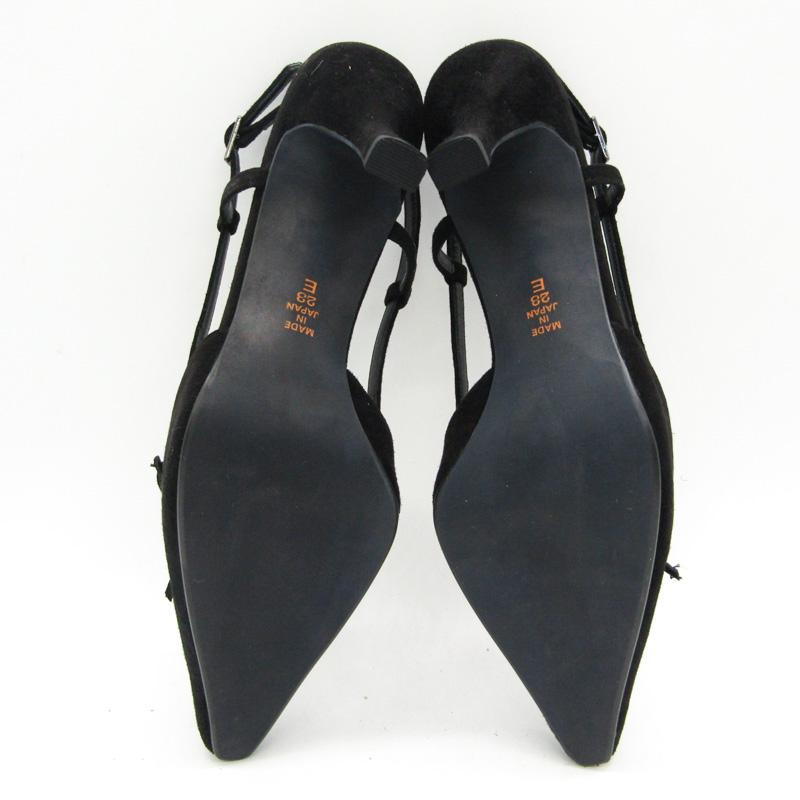 新品、未使用　DIANA　パンプス　23㌢ 美品】ダイアナ DIANA パンプス 23センチ ネイビー ポインテッド