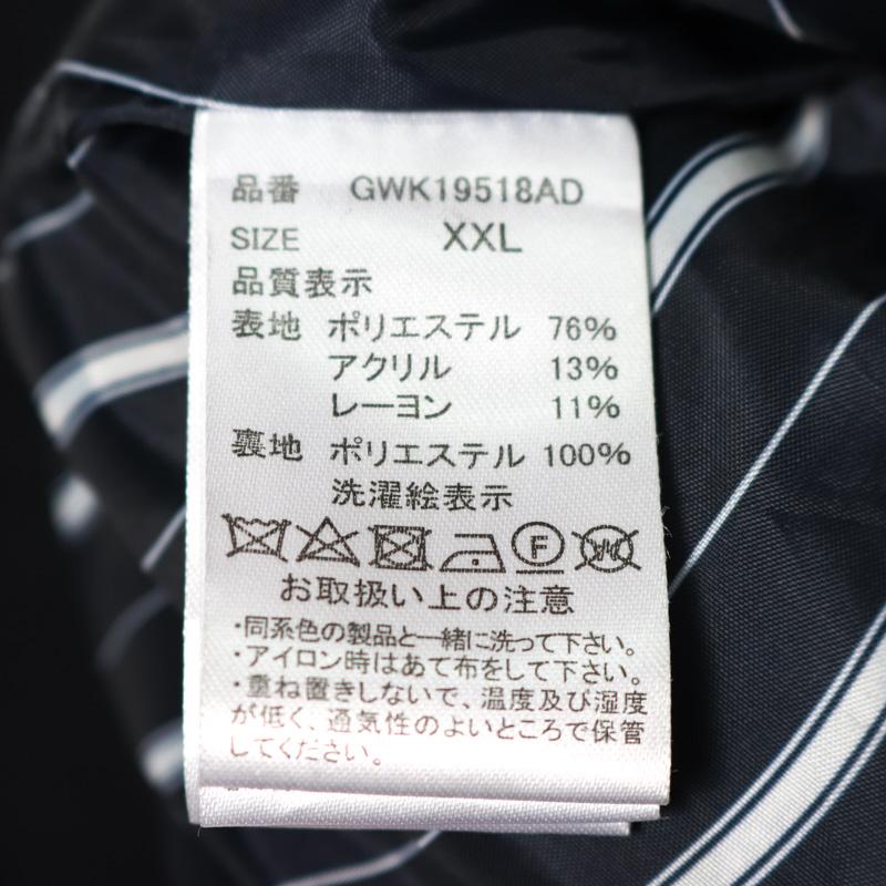 グローバルワーク ウールライクコート フード付き ウーリーテック