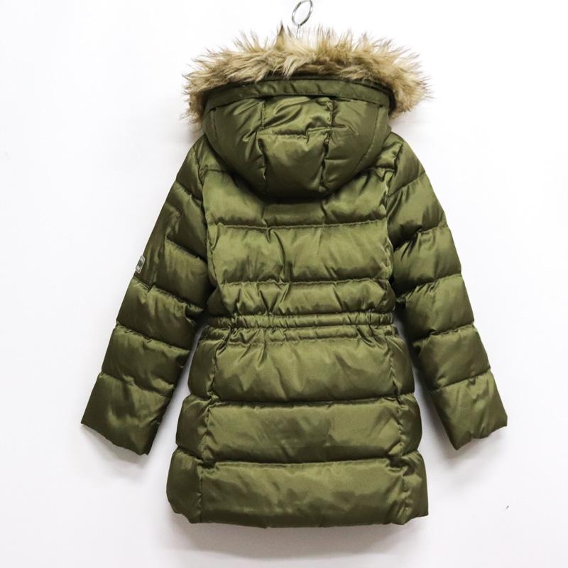 【極美品】GAP ギャップ 子供服 110センチ ダウンコート ファー付き GAP（ギャップ） ダウンジャケット ロングコート ファー付き アウター