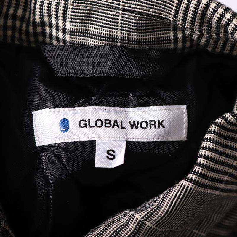 グローバルワーク スイングトップ ジャンパー チェック柄 アウター キッズ 男の子用 Sサイズ グレー GLOBAL WORK |  | 02