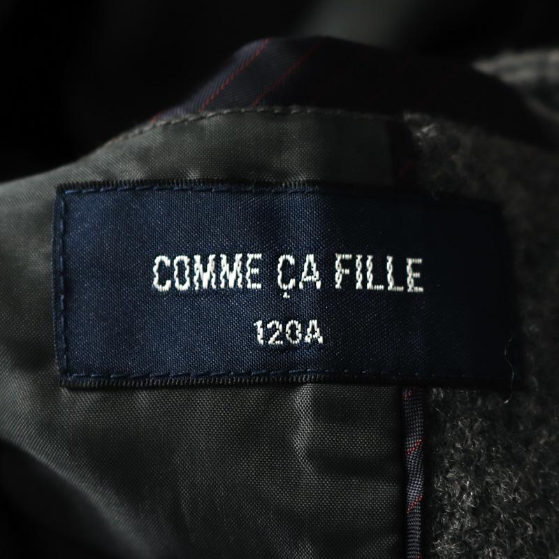 COMME CA FILLE コムサフィユ ウールコート 140cm キッズ 男