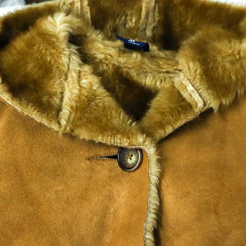 GAP（ギャップ） ロングコート フェイクムートン アウター キッズ