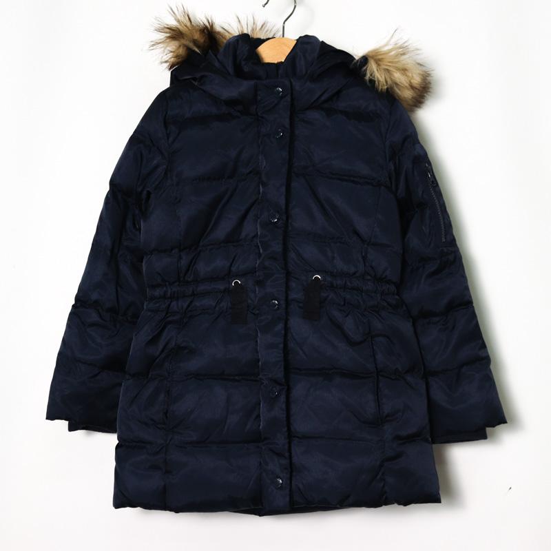 専用  ダウンジャケット キッズLサイズ　大人Sサイズ GAP（ギャップ） ダウンジャケット コート ファー付き アウター キッズ