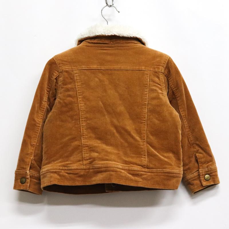 Lee（リー） デニムジャケット コーデュロイ 裏ボア アウター キッズ