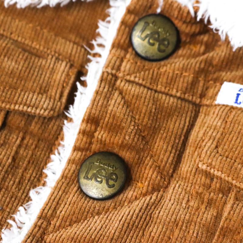 Lee（リー） デニムジャケット コーデュロイ 裏ボア アウター キッズ