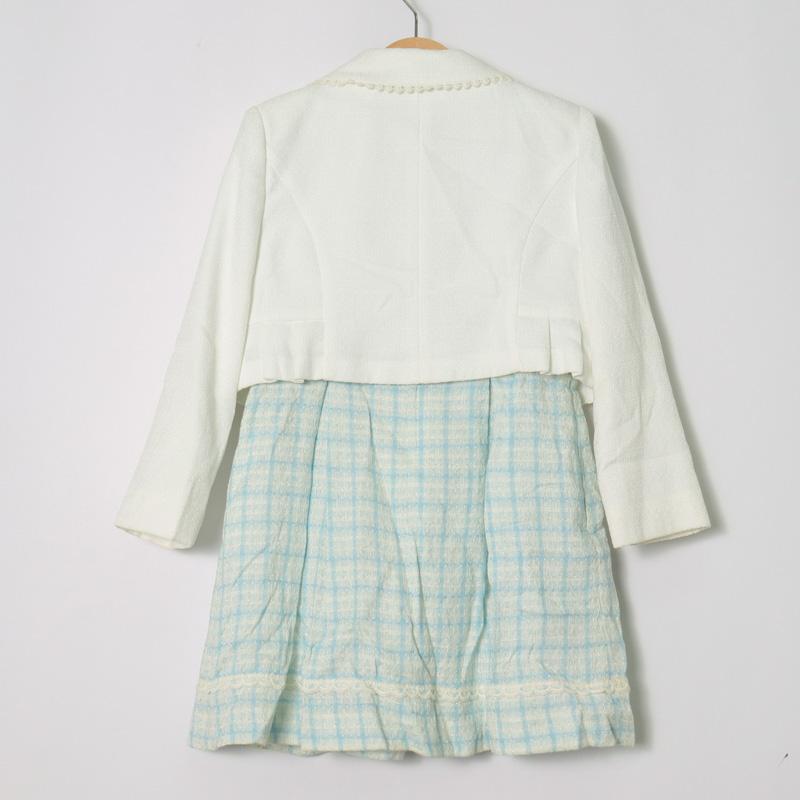 【美品】ショパン　女の子　フォーマル　セットアップ　ボレロ　ワンピース　120 ショパンドゥ セットアップ ボレロ ワンピース フォーマル 卒