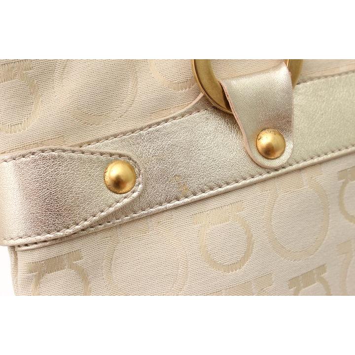 サルヴァトーレフェラガモ ガンチーニ トートバッグ AU-21/6345