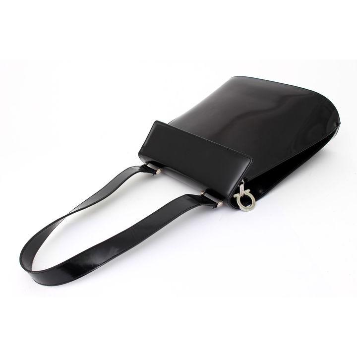 最終お値下げ！！　サルヴァトーレフェラガモ 2WAY  ガンチーニ  エナメル Vintage Salvatore Ferragamo サルヴァトーレ・フェラガモ 2WAY