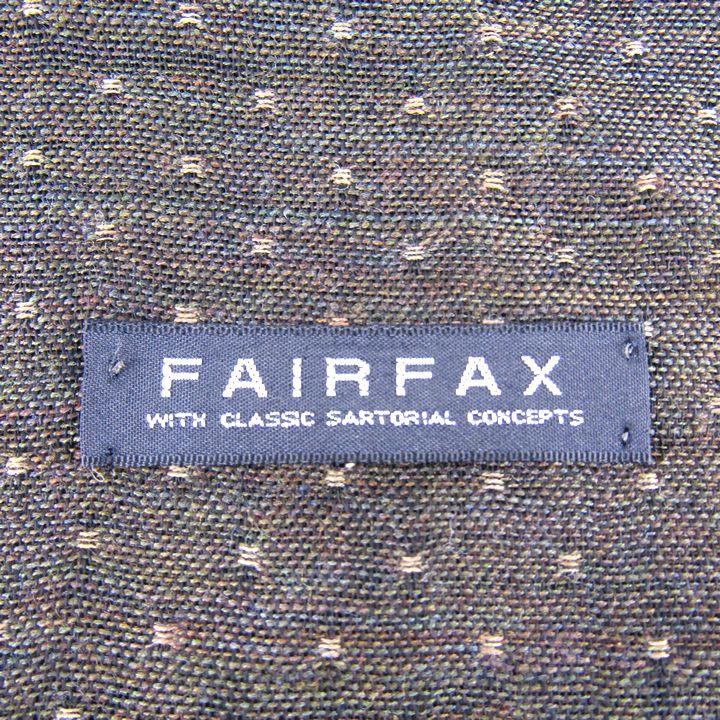 フェアファクス マフラー ドット柄 ウール/シルク混 イタリア製 ブランド 小物 レディース ブラウン FAIRFAX |  | 01