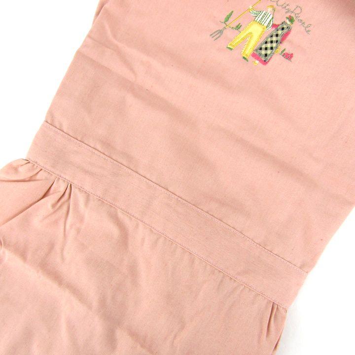 ルナパンダ エプロン 未使用 刺繍 たすき掛け ブランド キッチン雑貨