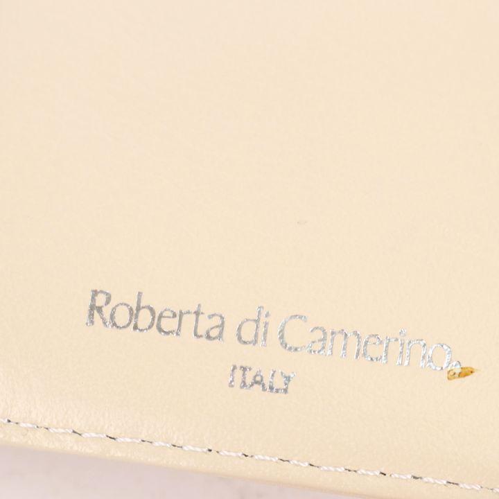 ロベルタ・ディ・カメリーノ 三つ折り財布 がま口 小銭入れあり ブランド ウォレット レディース ベージュ Roberta di Camerino｜kbnet2019v2｜04