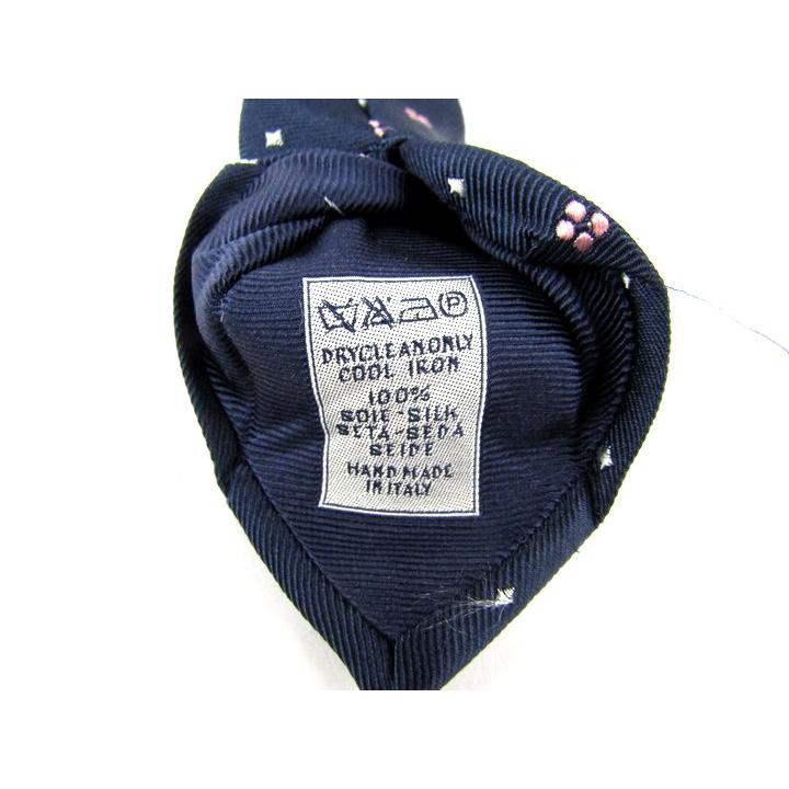 ブリューワー ブランドネクタイ 小紋柄 シルク イタリア製 メンズ