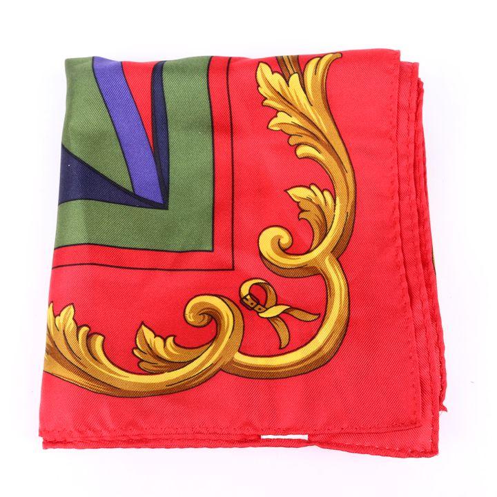 ②Roberta di Camerino シルクスカーフ新品4枚セット ROBERTA DI CAMERINO（ロベルタ・ディ・カメリーノ） スカーフ 総柄