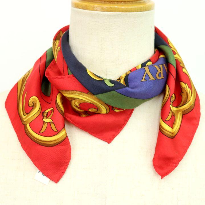 ②Roberta di Camerino シルクスカーフ新品4枚セット ROBERTA DI CAMERINO（ロベルタ・ディ・カメリーノ） スカーフ 総柄