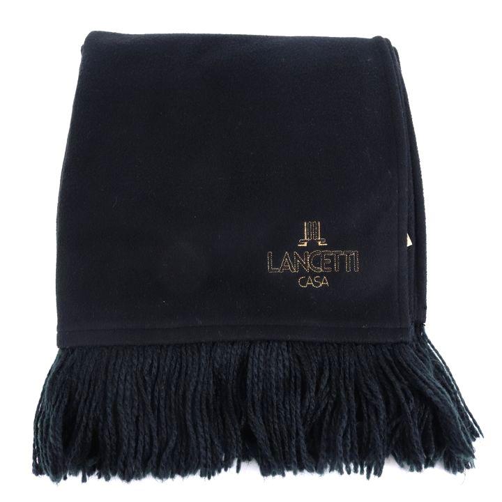 LANCETTI（ランチェッティ） ストール 無地 ブランド 大判マフラー