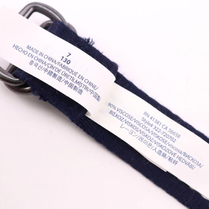 POLO RALPH LAUREN（ポロ・ラルフローレン） ベルト キャンバス ロゴ
