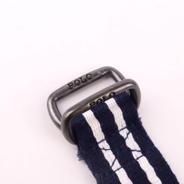 POLO RALPH LAUREN（ポロ・ラルフローレン） ベルト キャンバス ロゴ