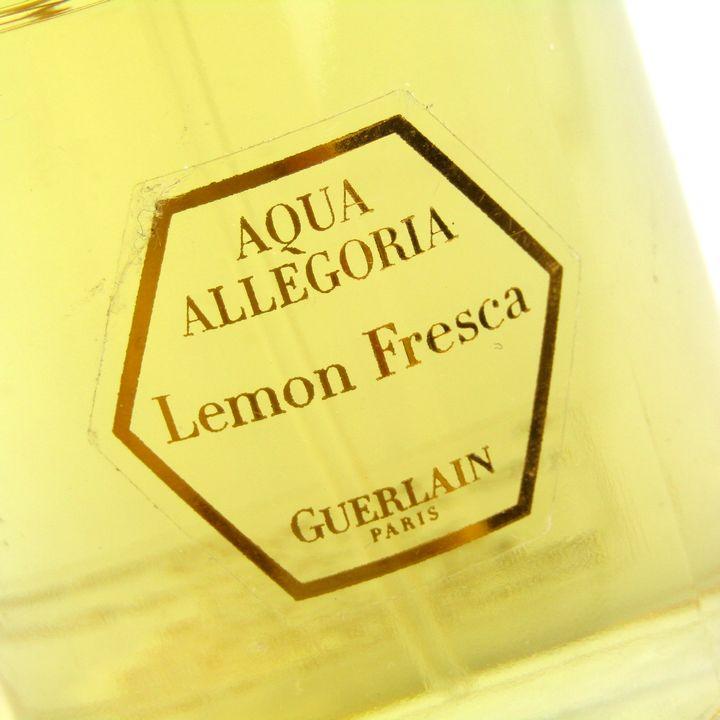 ゲラン 香水 アクアアレゴリア レモンフレスカ フレッシュレモン フランス製 若干使用品 フレグランス レディース 75mlサイズ