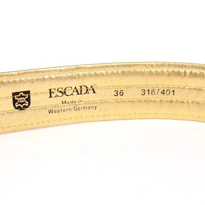 ESCADA（エスカーダ） ベルト レザー 36サイズ 316/401 西ドイツ製 