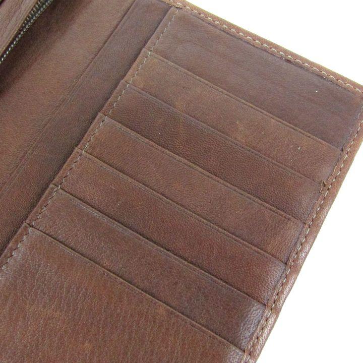 mila schon（ミラショーン） 長財布 レザー 二つ折り 小銭入れあり